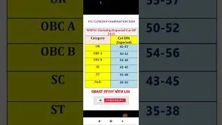 🛑 WBPSC Clerkship Expected Cut Off 2025 🔥 #cutoff #shortvideo #viral #wbpsc
