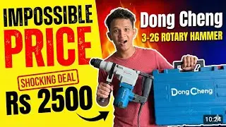 Dongcheng 3-26 Rotary Hammer Machine 750W || Unboxing & Full Review ||