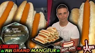 Le Concours du PLUS GRAND MANGEUR de HOT-DOGS de Paris !!