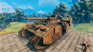 Warhammer 40k Baneblade Tank - Valheim