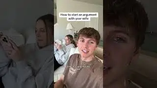 Easy way to start an argument with your wife 😅