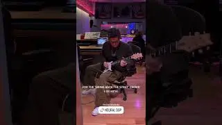 JOHN MAYER playing his ARCHETYPE JOHN MAYER X PLUGIN in the studio