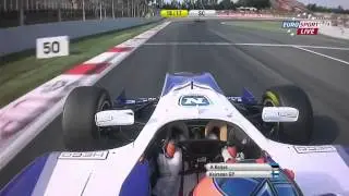 GP3 Series 2013 - Barcelona Spain - Race 2 - Part 1/3