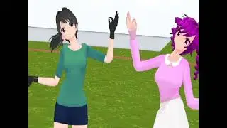 MMD Shoujo Misui Ayano Aishi & Kokona Haruka Casual
