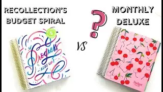 Recollection's BUDGET Spiral Planner | ERIN CONDREN DUPE?? |  COINs SAVER? | FLIPTHRU 2020