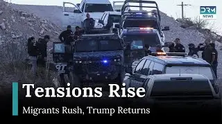 Deadly Attack on Mexican Agent Sparks Migration Tensions Near U.S. Border | DRM News | AM1G