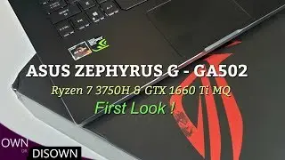 Asus Zephyrus G (GA502) Unboxed First Impressions !