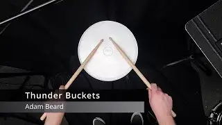 Thunder Buckets | Bucket Drumming Cadence | Adam Beard