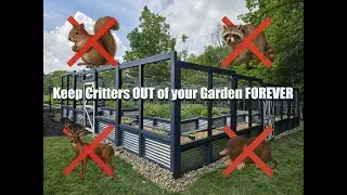 Keep Critters OUT of Your Garden FOREVER. Stop Deer, Raccoon, Squirrels, Moles, Skunks & More!