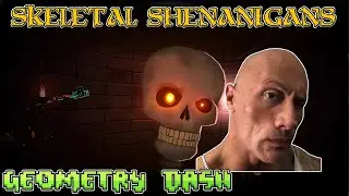 💀 BOSS FIGHT IN GD? | YoReid & Airz - Skeletal Shenanigans [NO COINS] (Geometry Dash)