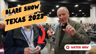 Unveiling the 2023 Texas Blade Show: Richard's Epic Interviews with Renowned Knife Makers!