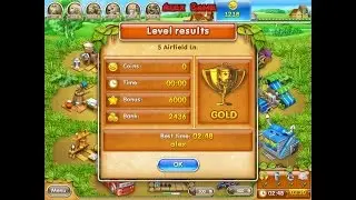 Farm Frenzy 3 Russian Roulette (5 Airfield Ln) GOLD Веселая ферма 3 Русская Рулетка Аэродромная 5