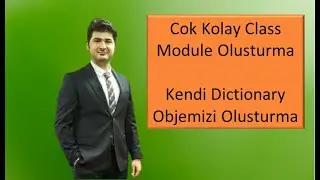 VBA'DE ÇOK KOLAY CLASS OLUSTURMA - KENDİMİZE ÖZEL DİCTİONARY OBJESİ OLUSTURMA