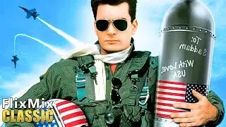 HOT SHOTS! Trailer (1991) Charlie Sheen, Cary Elwes, Top Gun Parody