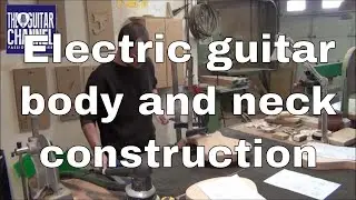 Neck and body guitar construction - Chronicle #12 Spartan Project - Mikael Springer luthier