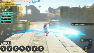 Hyrule Warriors: Age of Imprisonment - Knight Construct (Two Handed Weapon) Complete Moveset