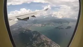 Cathay Pacific CX543 B747-400 Landing into Hong Kong Chek Lap Kok Rwy 25R
