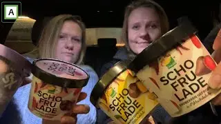 🎄Tester Schofrulade med tvillingsøster! (fryst frukt + sjokolade) 🎄 - 20,Desember