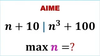 An Algebra and Number Theory Problem | AIME Question