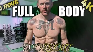 60 MIN Full Body Workout No Equipment (Burn Up To 700 Calories)