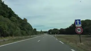 Driving On The D97 & D787 From 22160 Carno&euml;t To 22160 Callac, Brittany, France 28th August 2022