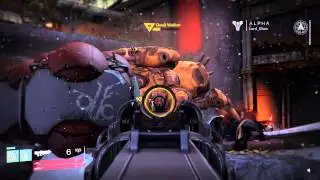 Destiny Devil Walker group boss battle