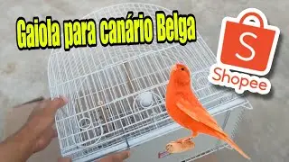 GAIOLA DE CANARIO BELGA DA SHOPEE