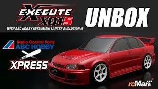 Xpress Execute Sport XQ1S w/ ABC Hobby Mitsubishi Lancer Evolution III Body unbox!