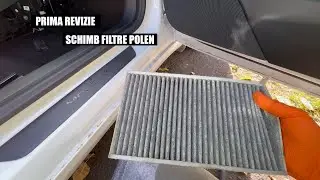 Prima revizie la Tesla Model 3 - schimb filtre polen - / CABIN FILTER REPLACEMENT - HOW TO / DIY