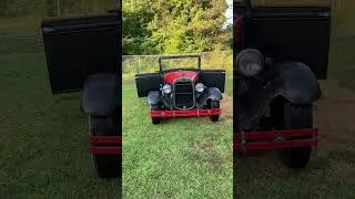Giving A model a once over.#oldcars ##oldfordtrucks