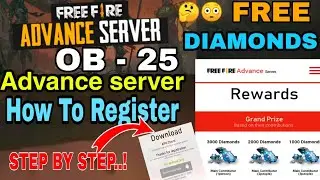 Как зарегистрироваться на сервере ob25 Advanced? 😱😱/ РЕГИСТРАЦИЯ НА БЕСПЛАТНОМ СЕРВЕРЕ FIRE ADVANCE / Сервер FF Advance