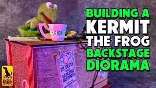 Kermit the Frog Diorama / Gallery1988 Puppet Pals Show