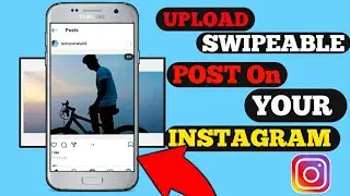 🔥How To Upload Swipe Post On Instagram | Upload Swipeable Pic On Your Instagram Feed | Panoramacrop