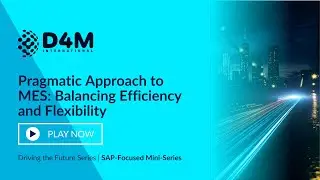 Pragmatic Approach to MES Balancing Efficiency and Flexibility