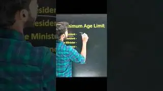 DID YOU KNOW?? Minimum Age Limit