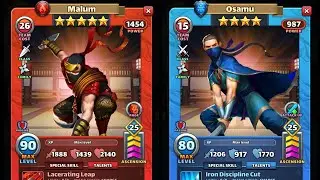 Empires & Puzzles Malum & Osamu New Ninjas Всего лишь 1 легендарный легендарный, но довольно эпич...
