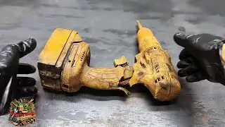Reviving a Drill | Restore a Battery-Powered Drill  in Just 6 Minutes| A DIY Restoration