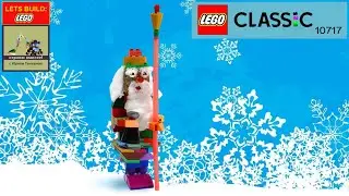 How to build Santa Clause from LEGO 10717. Christmas