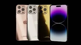 iPhone 14 Pro/Max range in 24k Gold | Rose Gold | Platinum | Luxury iPhone 14 | Video | Goldgenie
