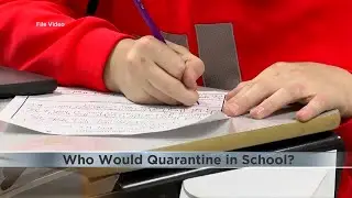 How will schools quarantine sick kids?
