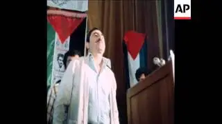 SYND 14 4 79  DFLP RALLY IN BEIRUT, HAMATWEH AND SUPPORTERS