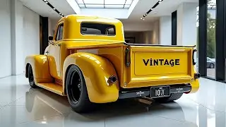 Пикап Chevrolet Vintage 2026 года – стиль старой школы, современные технологии.