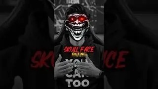 Skull Face Emoji Editing Tutorial | Trending Sigma Style Edit 2025 #shorts #skulledit #capcutedit