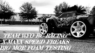 Traxxas X-Maxx 8s WFO Speed Foam Beat Down, BIG MOE