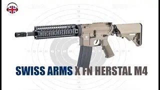 ✅ FN Herstal M4 - пневматическая винтовка (со стальными шариками)