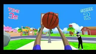 bermain basket lagi gaes 💪💪.....dude theft wars