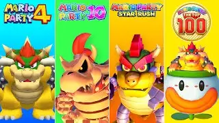 Evolution of Bowser Boss Minigames in Mario Party (2002-2022)