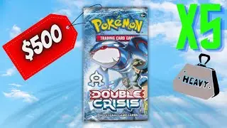 Pokemon Double Crisis Booster Pack Opening