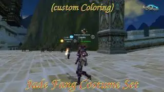 Runes of Magic : Jade Fang Costume Set