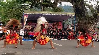 Mantab banget  ! Solah tari bujang ganong cilik yasta afdan dkk bikin wisatawan telaga ngebel takjub
